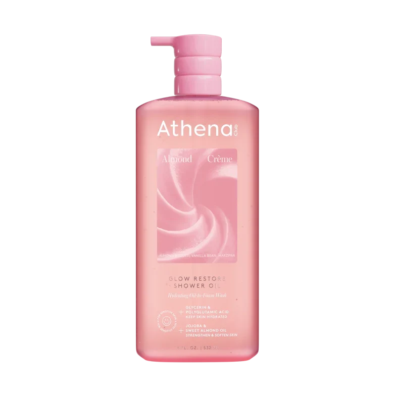 Glow Restore Shower Oil E7 Almond Crème