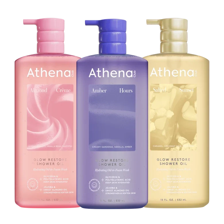Glow Restore Shower Oil Trio X0